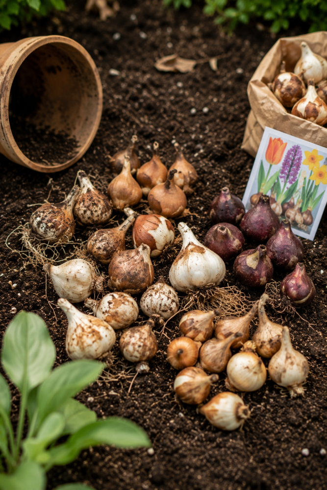 getting ready to plant spring bulbs in the fall