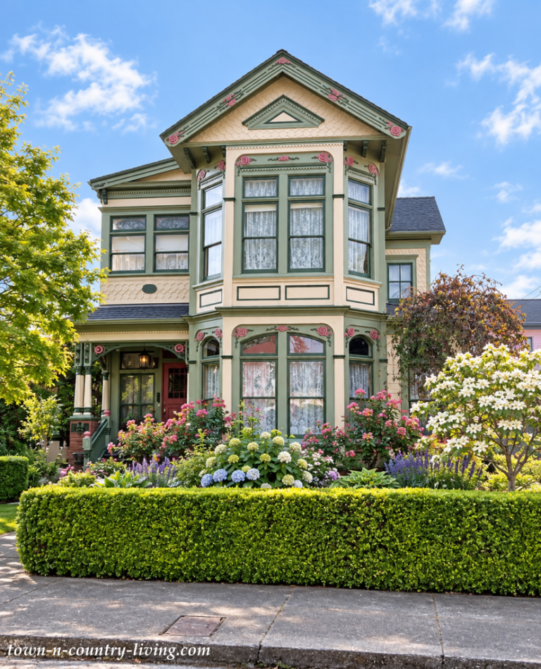front yard garden in Ferndale, CA